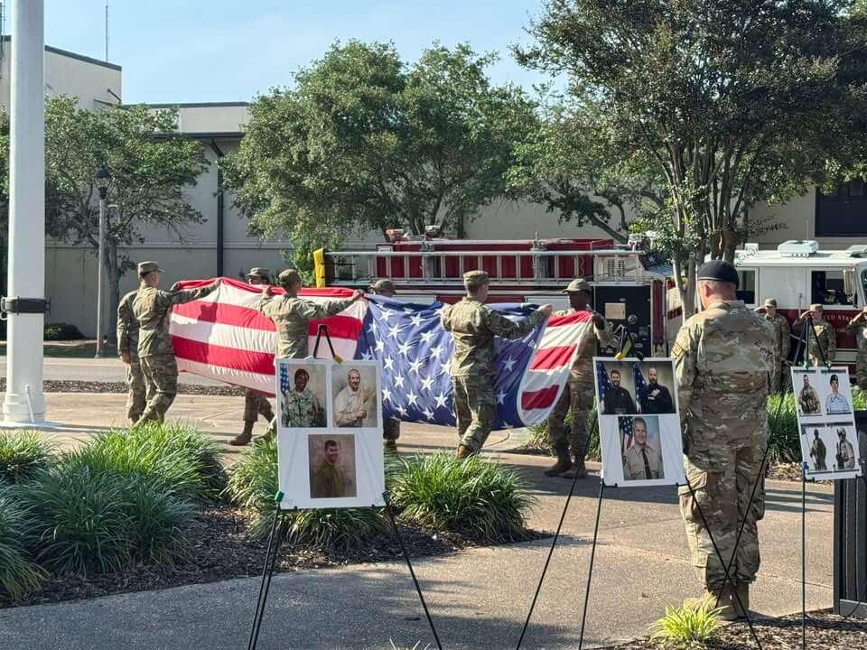 Ocean Springs officers attend Keesler AFB Police Week ceremony