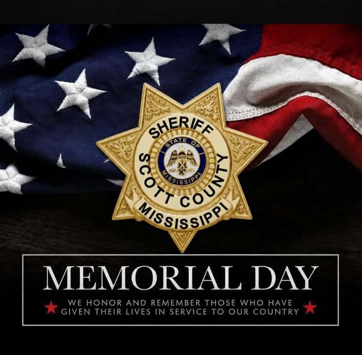 Scott County sheriff's office honors fallen on Memorial Day