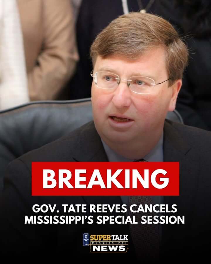 Reeves cancels Mississippi special session, expects redistricting by 2027