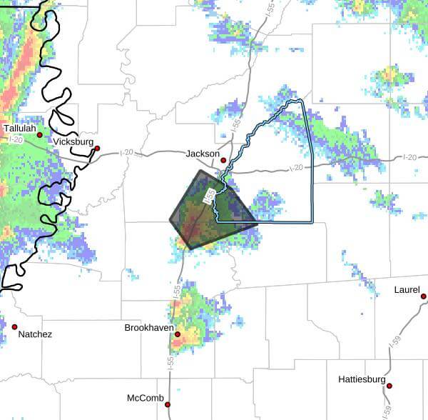 Strong thunderstorms threaten Jackson area, surrounding counties