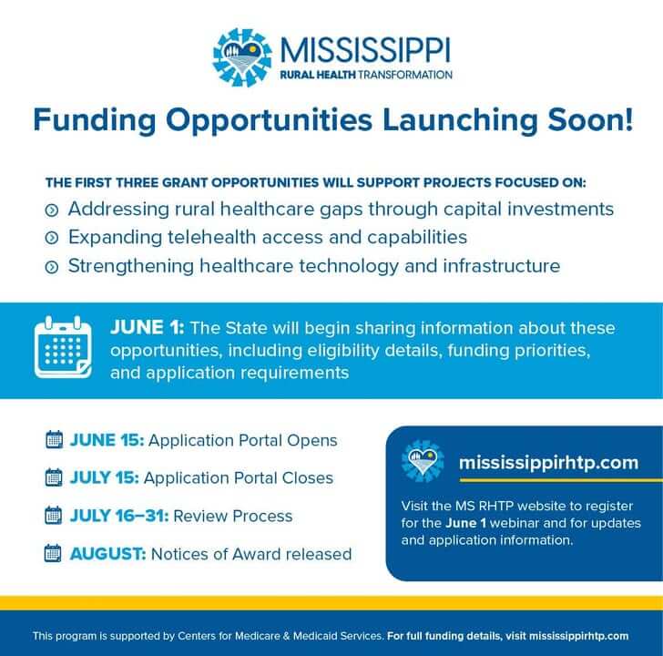 Mississippi unveils rural health grant opportunities