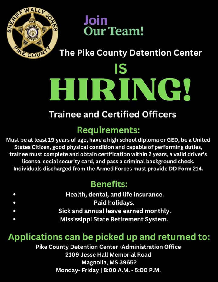 Pike County Sheriff's Office posts public relations notice