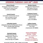 Disaster service centers open for Mississippi storm victims Disaster service centers open for Mississippi storm victims