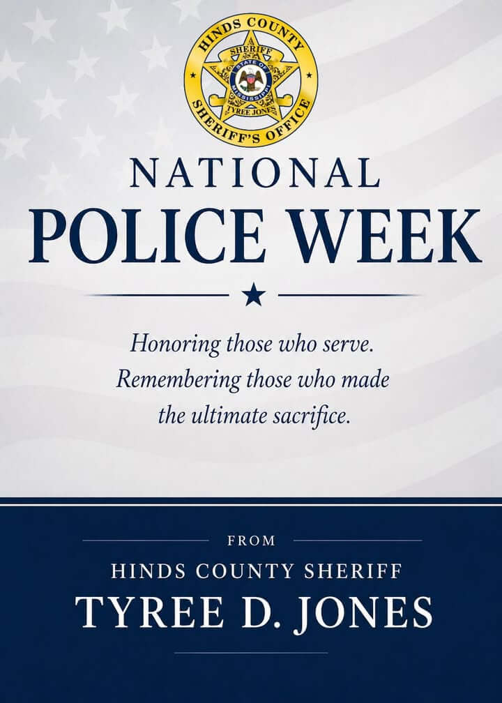 Hinds County Sheriff honors officers during National Police Week