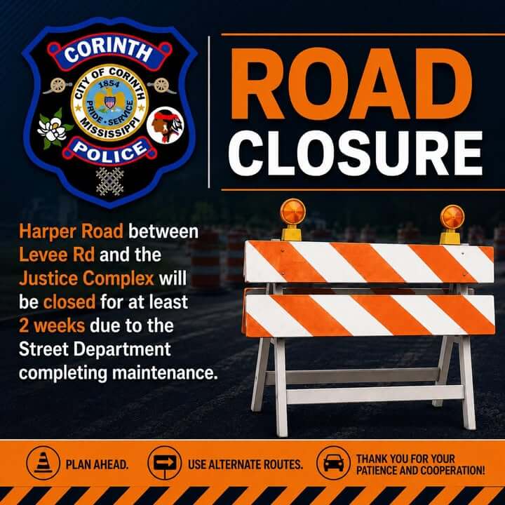 Corinth Police Department posts on Facebook
