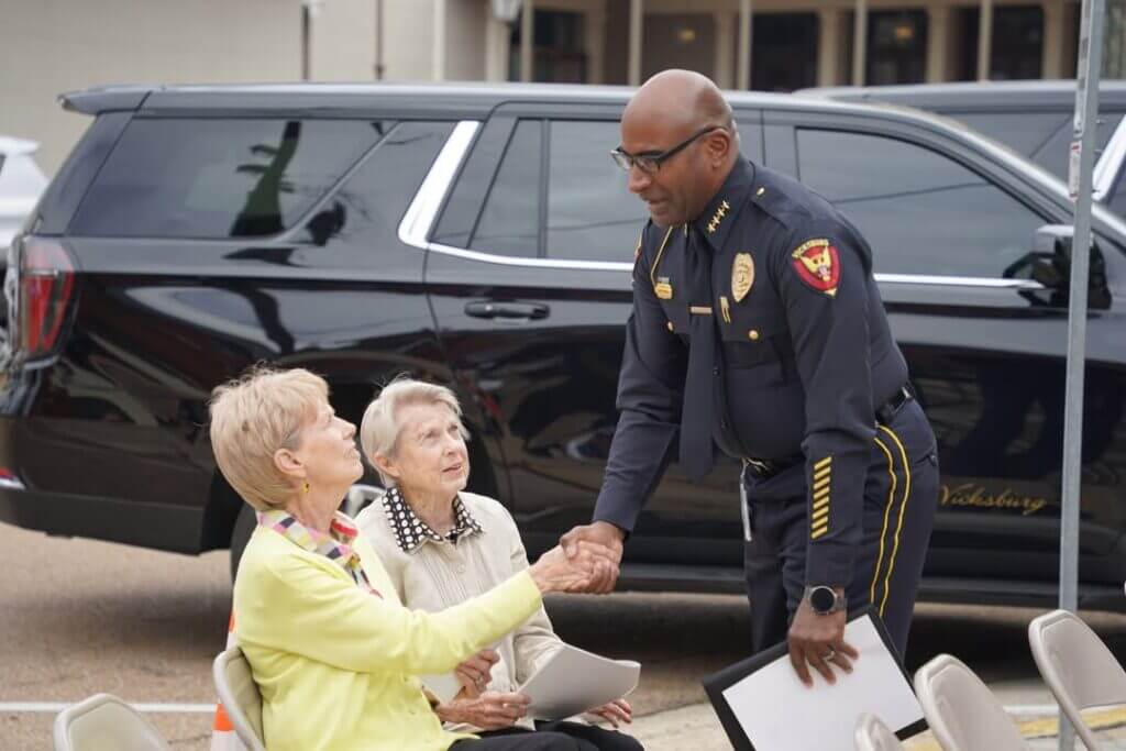 Vicksburg police join community for National Day of Prayer