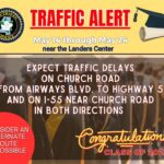 Graduation season increases traffic near Landers Center Graduation season increases traffic near Landers Center