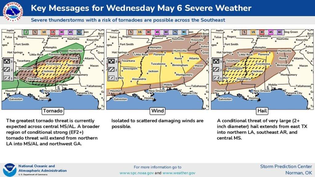 Rankin County warns of severe storms, opens safe room