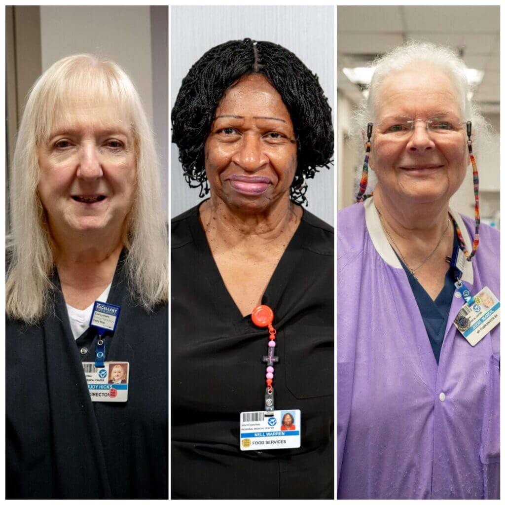 SCRMC recognizes three employees with 50 years' service
