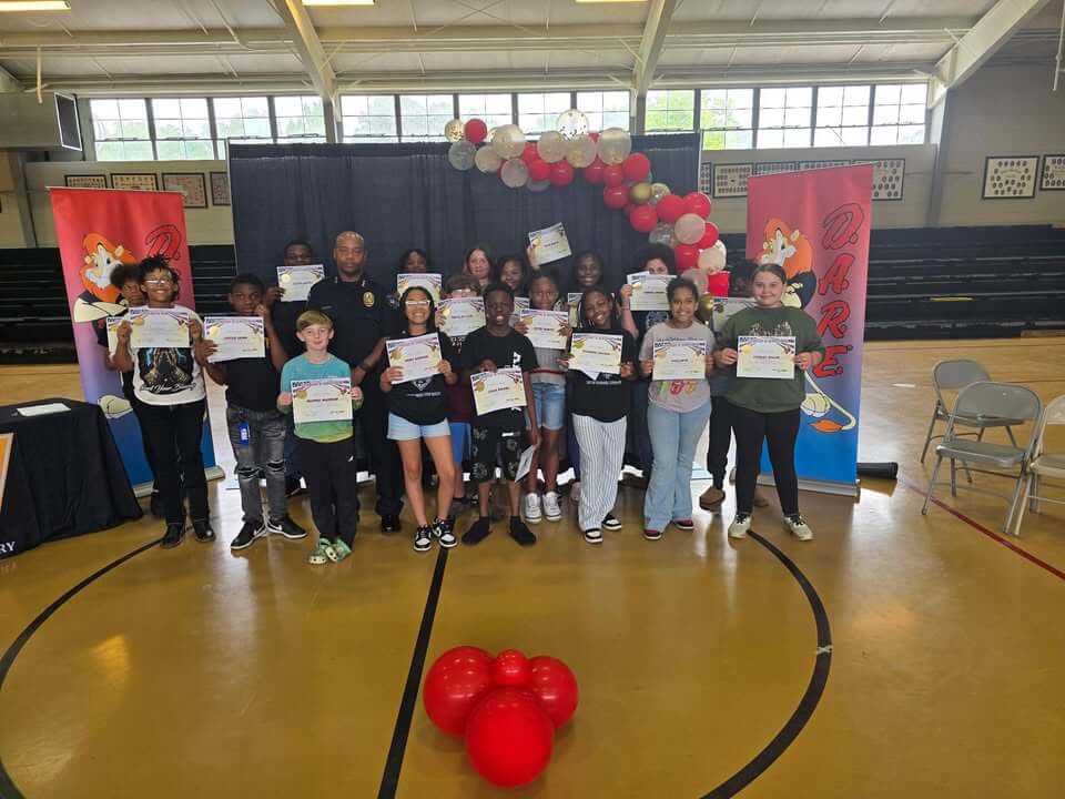 West Elementary students graduate from D.A.R.E. program