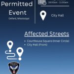 Permitted event impacts traffic around Courthouse Square Permitted event impacts traffic around Courthouse Square