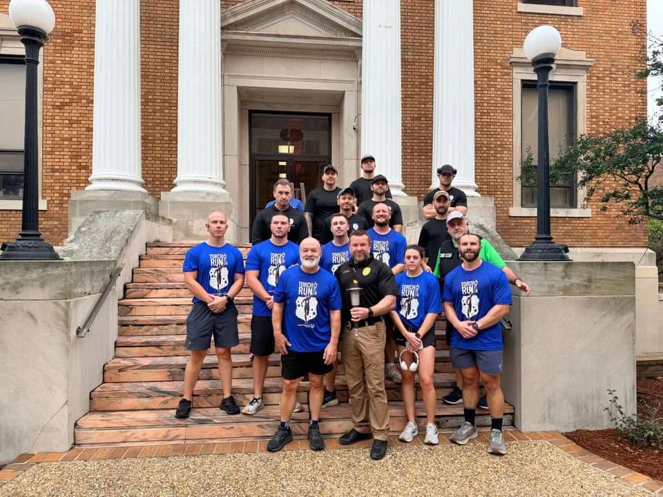 Hattiesburg Police Receive Special Olympics Torch
