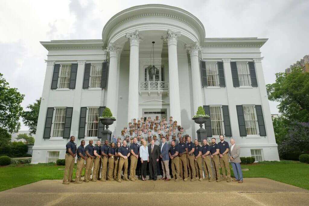Gov. Reeves, First Lady host Cadet Class 70