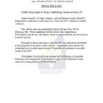 Traffic stop leads to drug trafficking arrest on Hwy 49 Traffic stop leads to drug trafficking arrest on Hwy 49