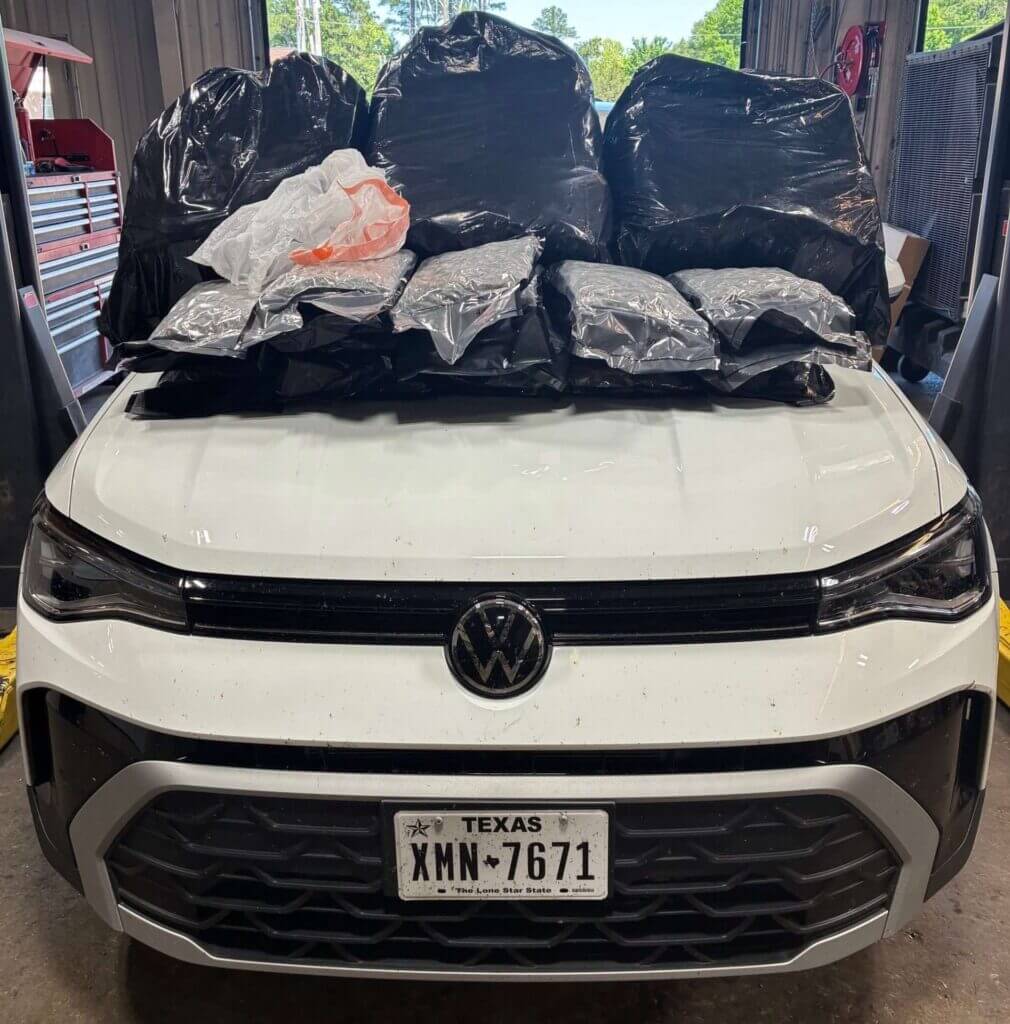 Traffic stop in Rankin County yields seizure of nearly 100 pounds of marijuana