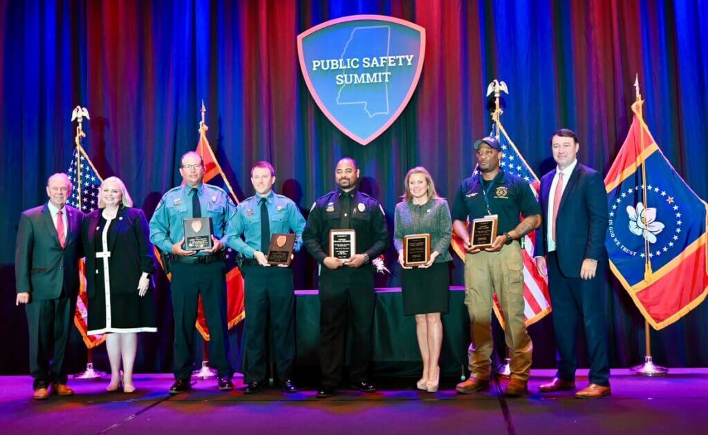 Sean Tindell honors Public Safety Summit award winners