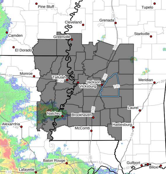 NWS issues severe thunderstorm watch for Arkansas, Louisiana, Mississippi until 6 p.m. CDT