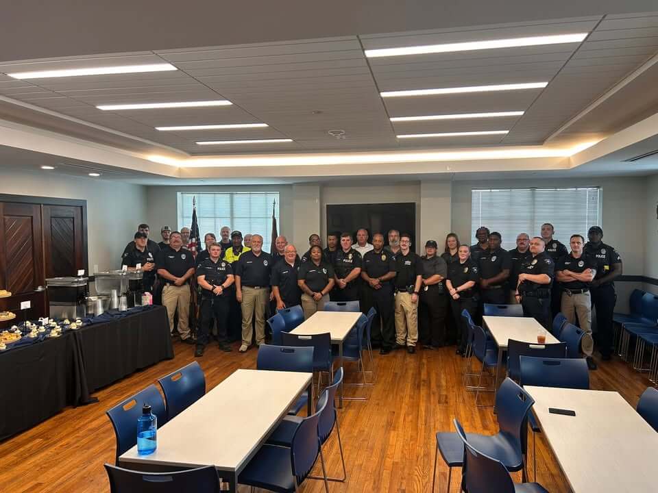 Starkville Chaplain Corps hosts appreciation lunch for police