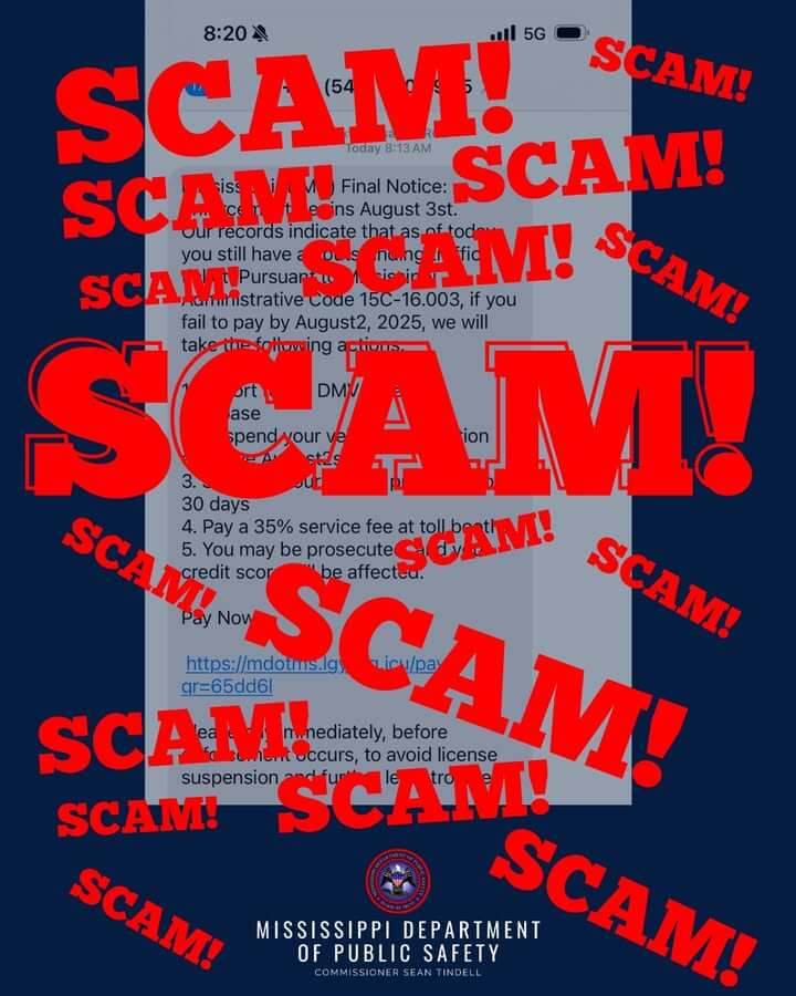 Mississippi warns drivers about license scam