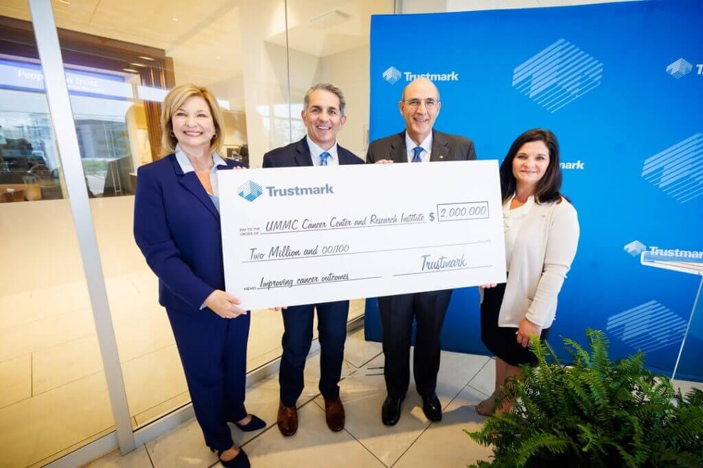 Trustmark gift helps UMMC advance new cancer center