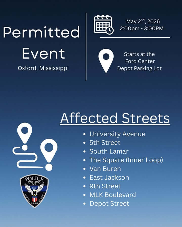 Permitted event closes roads around Square until 3 p.m.