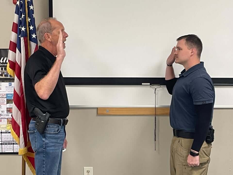 Lee County Sheriff welcomes new deputy Dylan Jones