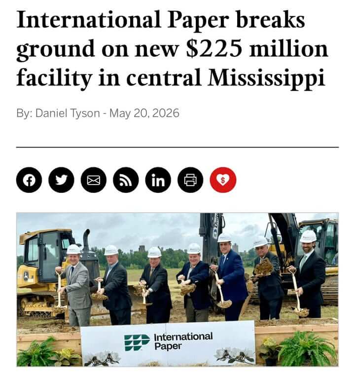 Companies choose Mississippi when they need projects built right
