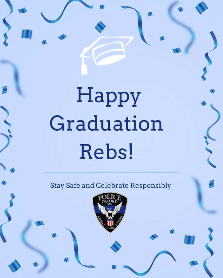 Oxford Police congratulate Class of 2026