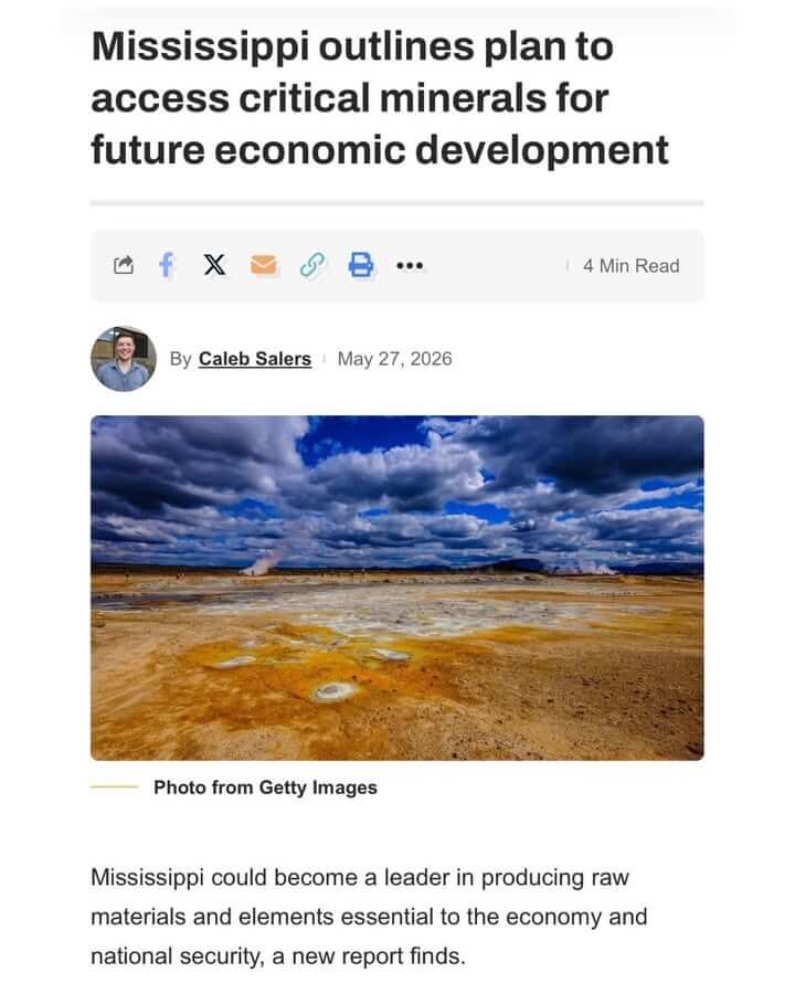 Mississippi builds industries while attracting new ones