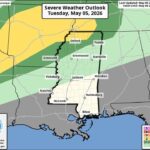 MEMA warns of enhanced severe weather risk across central Mississippi MEMA warns of enhanced severe weather risk across central Mississippi