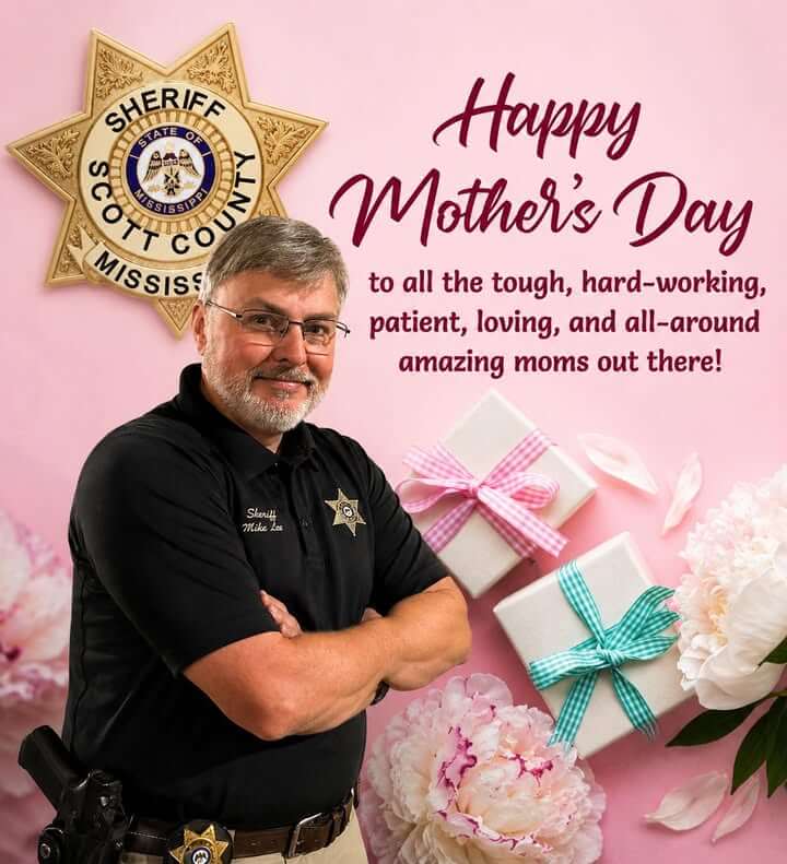 Scott County Sheriff's Office apologizes for delay in Mother's Day message