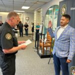 Biloxi Police swear in officer, hire dispatcher at public safety center Biloxi Police swear in officer, hire dispatcher at public safety center