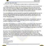 Oxford police arrest juvenile after bomb threat at middle school Oxford police arrest juvenile after bomb threat at middle school