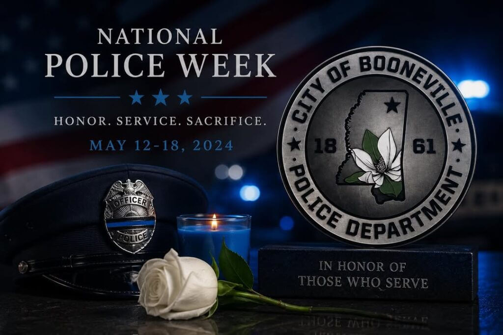 Booneville police honor officers during National Police Week