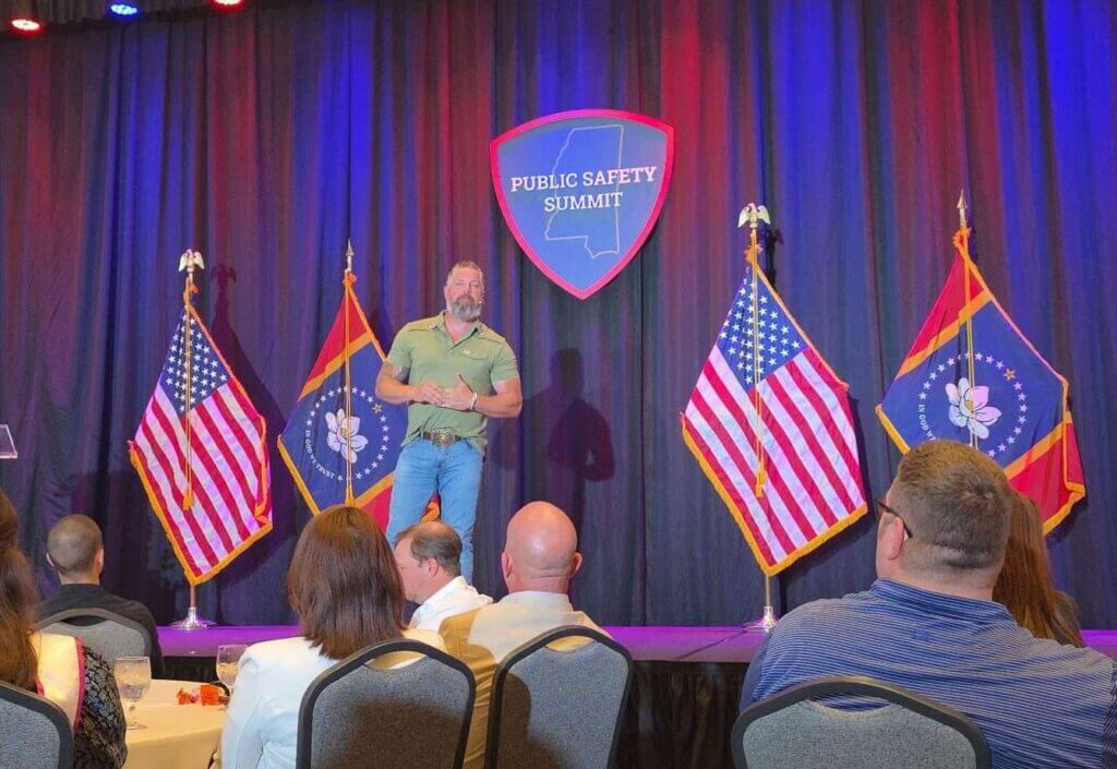 Travis Howze urges Mississippi first responders to confront trauma