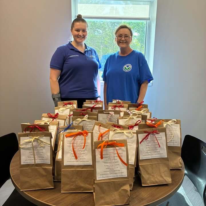 Community volunteers bring treats to Oxford police for National Police Week
