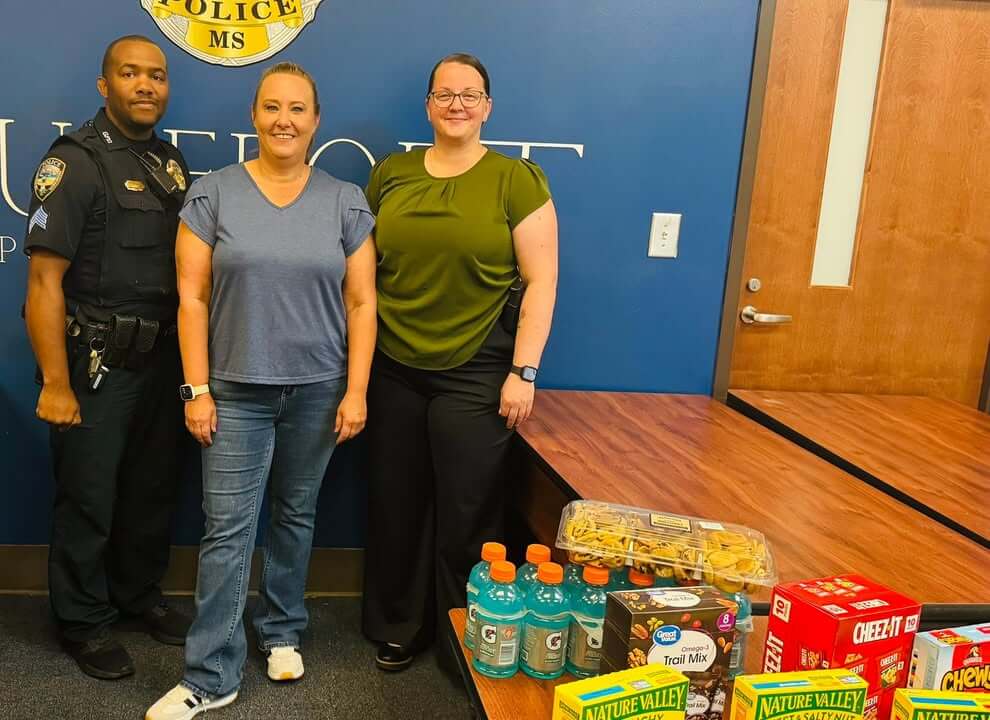 Gulfport Police thank community for Police Week donations