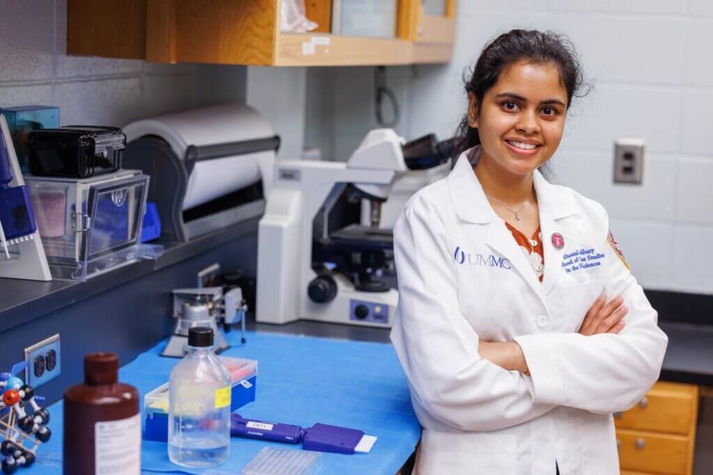 Indian student travels 9,000 miles to UMMC, finds mentorship, research path