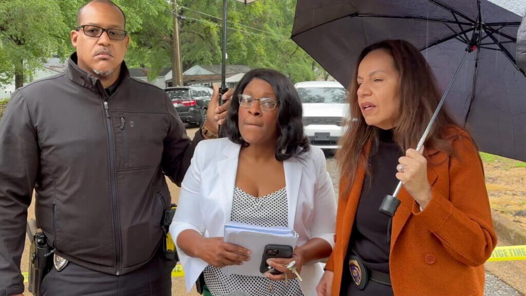 Deputy Chief Banks, Chief Brackney address city's 26th homicide