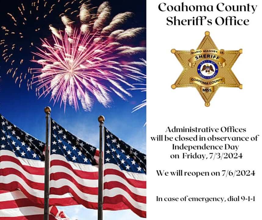 Coahoma County Sheriff's Office posts on Facebook