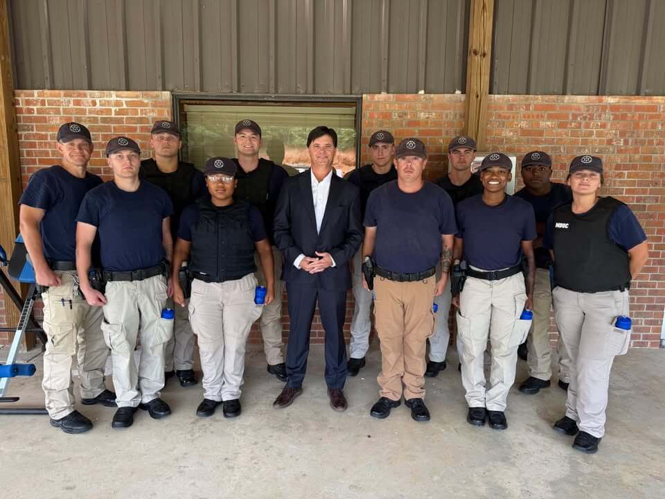District Attorney praises Class B-82 at North Mississippi training center