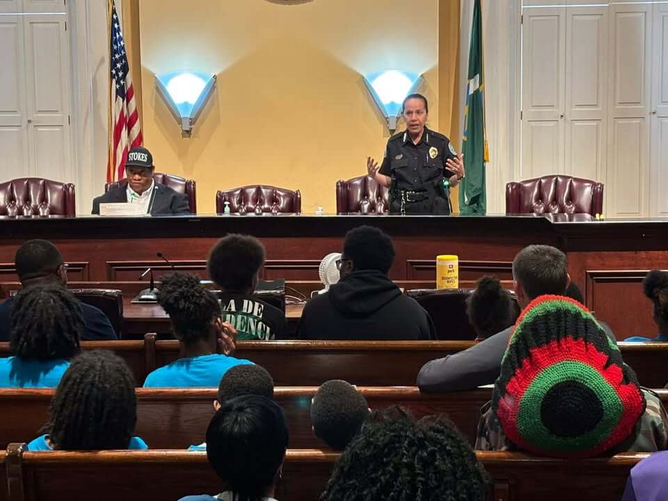 Jackson police chief joins youth violence prevention meeting