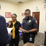 Vicksburg police welcome back two officers Vicksburg police welcome back two officers