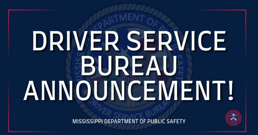 Biloxi Driver Service Bureau, Troop K close for inclement weather