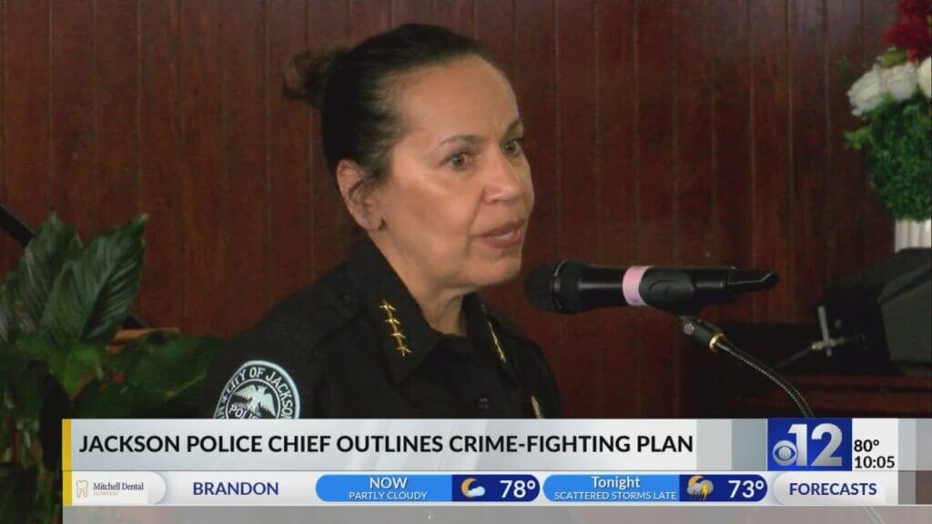 Jackson police chief outlines crime prevention plan with Ward 5 residents