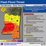 National Weather Service issues flash flood risk across Mississippi National Weather Service issues flash flood risk across Mississippi