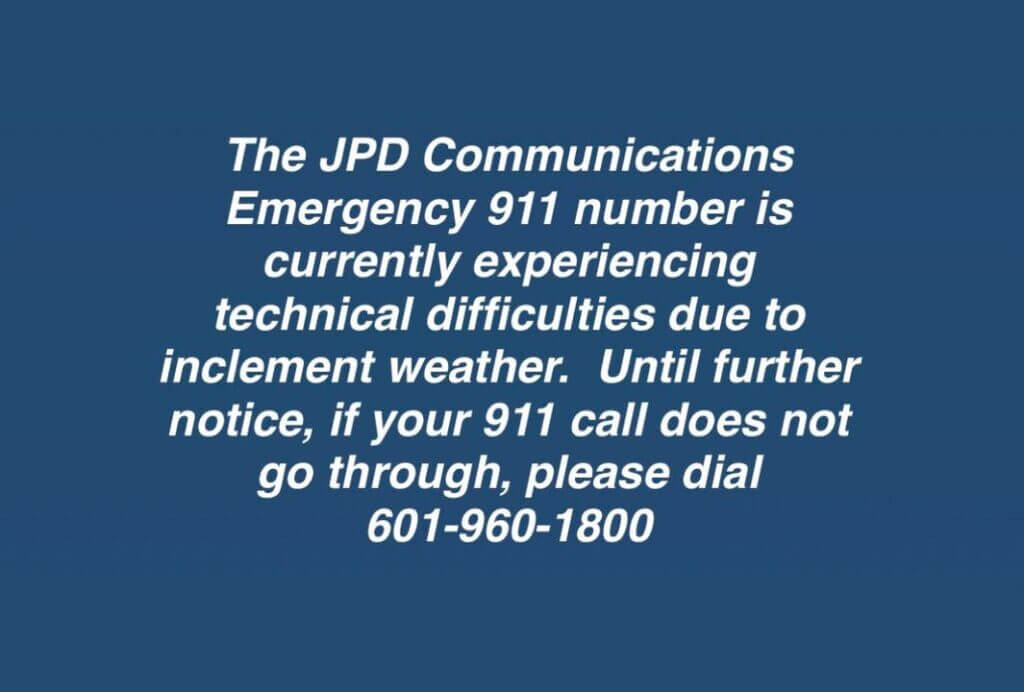 Jackson Police Department posts brief Facebook message