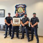 Youth group brings cookies to Corinth police to thank officers Youth group brings cookies to Corinth police to thank officers
