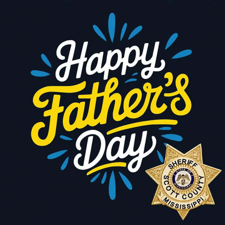 Scott County Sheriff's Office honors fathers on Father's Day