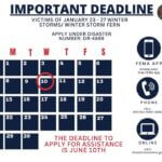 Mississippi agency warns deadline nears for winter storm aid Mississippi agency warns deadline nears for winter storm aid
